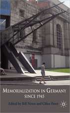 Memorialization in Germany since 1945