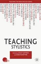 Teaching Stylistics