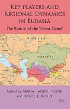 Key Players and Regional Dynamics in Eurasia: The Return of the 'Great Game'