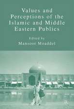 Values and Perceptions of the Islamic and Middle Eastern Publics