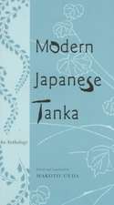 Modern Japanese Tanka – An Anthology (Paper)