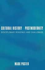 Cultural History and Post–Modernity – Disciplinary Readings and Challenges