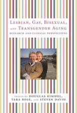 Lesbian, Gay, Bisexual and Transgender Aging