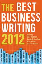 The Best Business Writing Book 2012