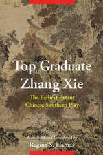 Top Graduate Zhang Xie – The Earliest Extant Chinese Southern Play