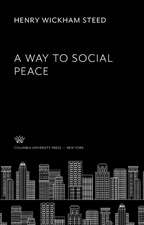 A Way to Social Peace