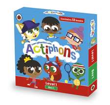 Actiphons Level 1 Box 1: Books 1-12: Learn phonics and get active with Actiphons!