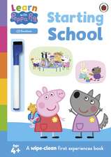 Starting School wipe-clean activity book