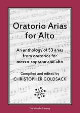 Oratorio Arias for Alto