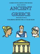 Coloring Book for 4-5 Year Olds (Ancient Greece)