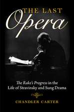 Carter, C: Last Opera