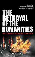 The Betrayal of the Humanities – The University during the Third Reich