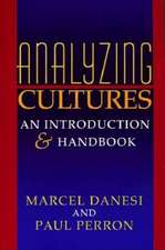 Analyzing Cultures