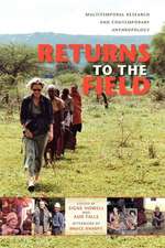 Returns to the Field – Multitemporal Research and Contemporary Anthropology