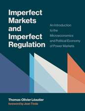 Imperfect Markets and Imperfect Regulation – An Introduction to the Microeconomics and Political Economy of Power Markets