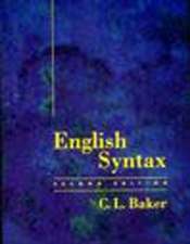 English Syntax 2e