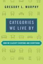 Categories We Live By