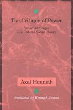 The Critique of Power – Reflective Stages in a Critical Social Theory (Paper)