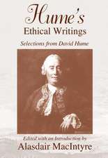 Hume`s Ethical Writings – Selections from David Hume