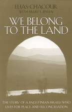 We Belong to the Land – The Story of a Palestinian Israeli Who Lives for Peace and Reconciliation