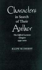 Characters in Search of Their Author – The Gifford Lectures, 1999–2000