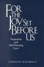 For the Joy Set Before Us