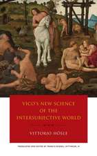 Vico`s New Science of the Intersubjective World