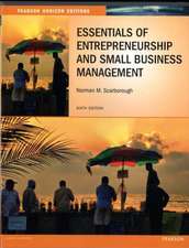 Scarborough, N: Essentials of Entrepreneurship and Small Bus