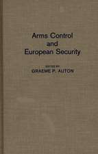 Arms Control and European Security