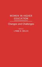 Women in Higher Education: Changes and Challenges