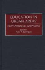 Education in Urban Areas: Cross-National Dimensions