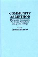 Community As Method