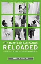 The Matrix Organization Reloaded: Adventures in Team and Project Management