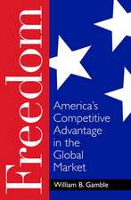 Freedom: America's Competitive Advantage in the Global Market