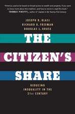 The Citizen's Share: Reducing Inequality in the 21st Century