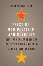 Prestige, Manipulation, and Coercion: Elite Power Struggles in the Soviet Union and China after Stalin and Mao