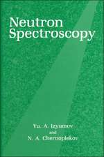 Neutron Spectroscopy