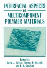 Interfacial Aspects of Multicomponent Polymer Materials