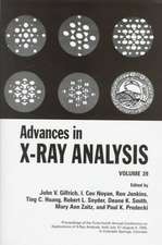 Advances in X-Ray Analysis