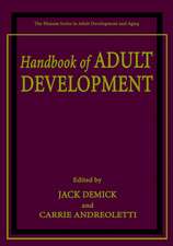 Handbook of Adult Development