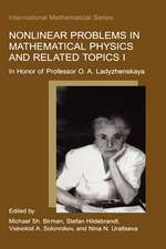 Nonlinear Problems in Mathematical Physics and Related Topics I