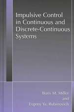 Impulsive Control in Continuous and Discrete-Continuous Systems