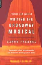 Writing The Broadway Musical