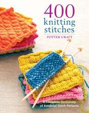 400 Knitting Stitches