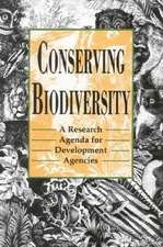 Conserving Biodiversity