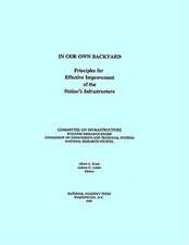 In Our Own Backyard: Principles for Effective Improvement of the Nation's Infrastructure