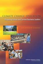 Climate Change Education