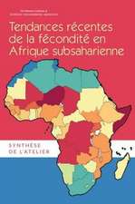 Tendances Recentes de La Fecondite En Afrique Subsaharienne