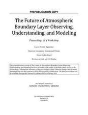 The Future of Atmospheric Boundary Layer Observing, Understanding, and Modeling