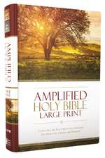 Amplified Holy Bible, Large Print, Hardcover: Captures the Full Meaning Behind the Original Greek and Hebrew